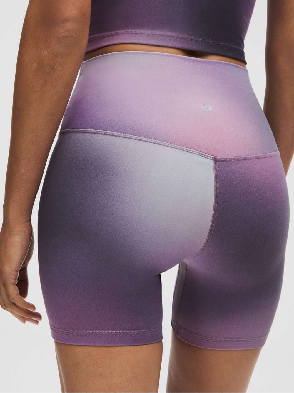 LULULEMON Align No Line High-Rise Shorts 6" Purple Swirl LIMITED EDT Size 2 NWT
